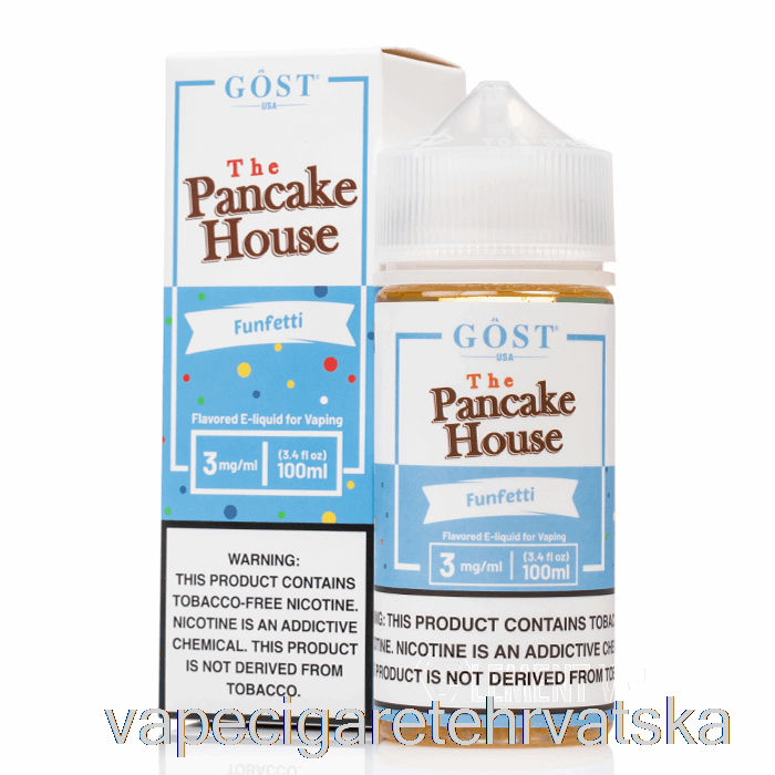 Vape Hrvatska Funfetti - Palačinkarnica - Gost Vapor - 100ml 6mg